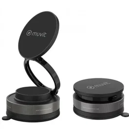 Muvit Soporte de smartphone para coche For Change MCCHL0035 Negro